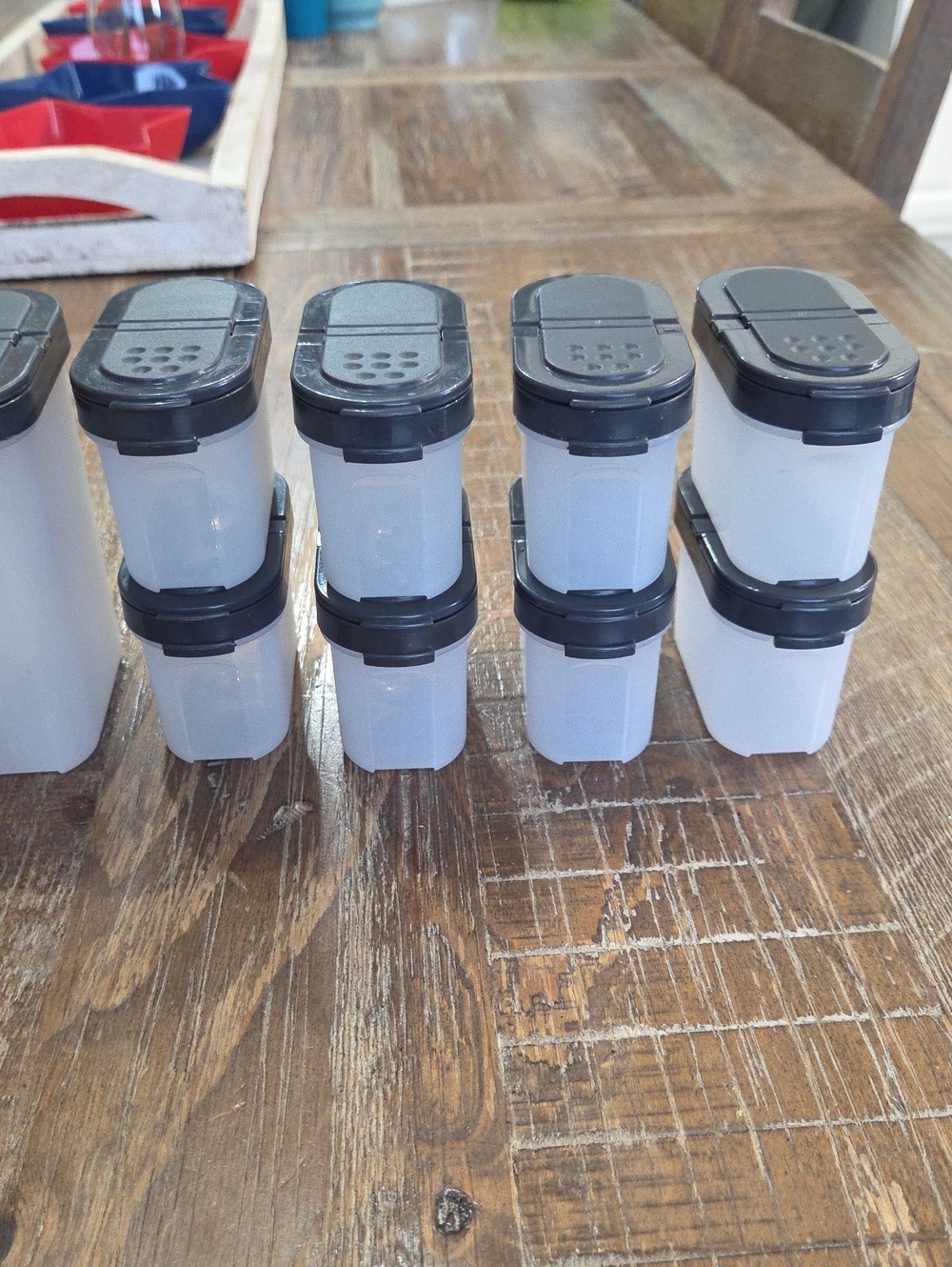 Tupperware Modular Mate Spice Shaker Set Stackable Home Storage & Organization - Picture 2 of 10